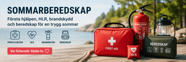 Sommarberedskap – så skapar du en tryggare sommar för familj, företag och fritid