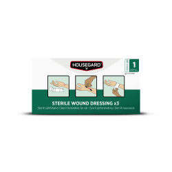 Sterilt sårförband (3-pack), Housegard
