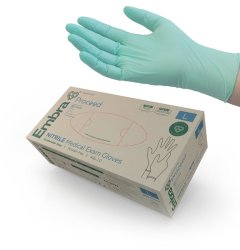Undersökninghandske, nitrilhandskar, strl L, 200 st/förp.